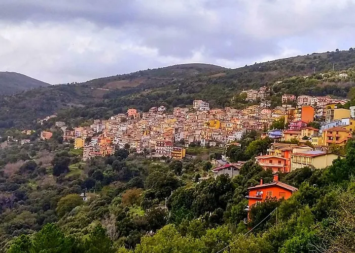 La Peonia In Montagna Prato Panorama Stupendo Sardegna *